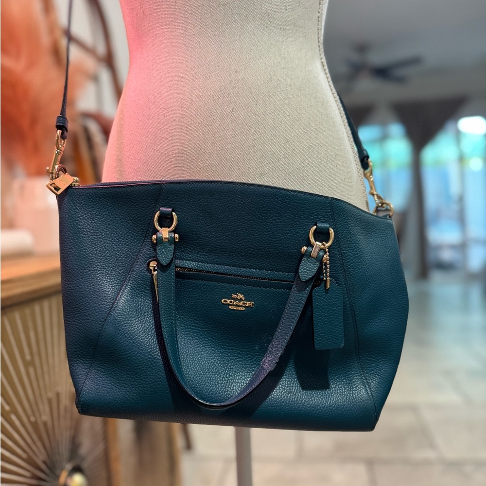 Coach Prairie Satchel in Steel Blue